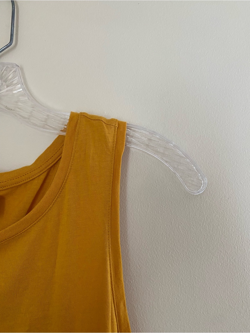 Mustard Yellow Tank Top